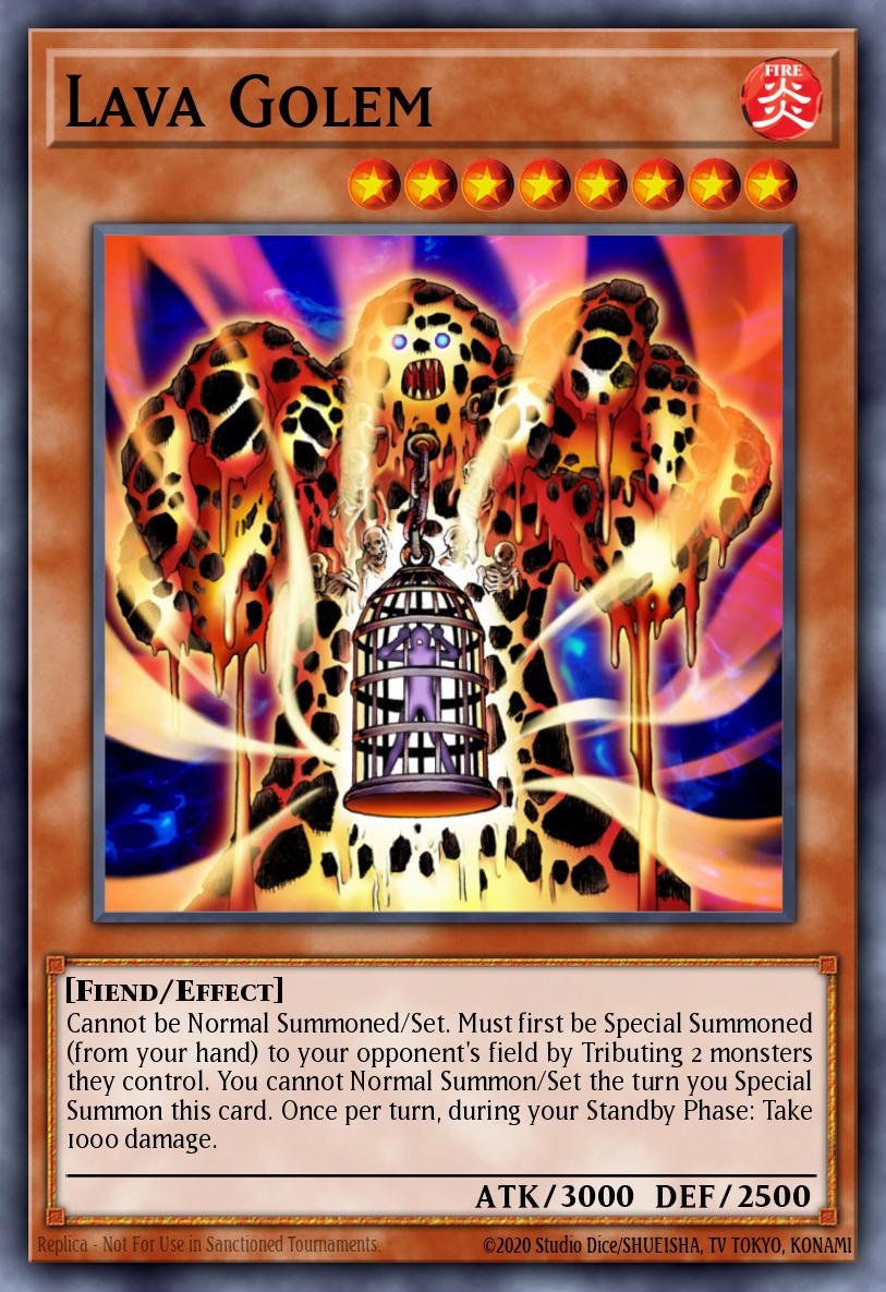 Lava Golem — Yu-Gi-Oh!