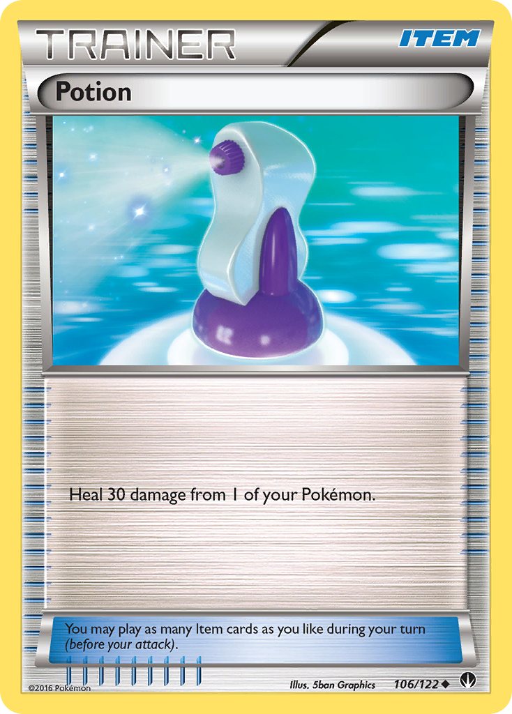 Potion — XY BREAKpoint Pokémon Trainer Card