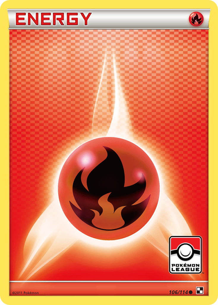 Fire Energy — Black & White Pokémon Energy Card (2011)