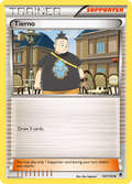 Tierno — XY Phantom Forces Pokémon Trainer Card
