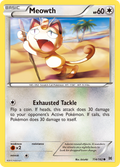 Meowth — XY BREAKthrough Pokémon Card