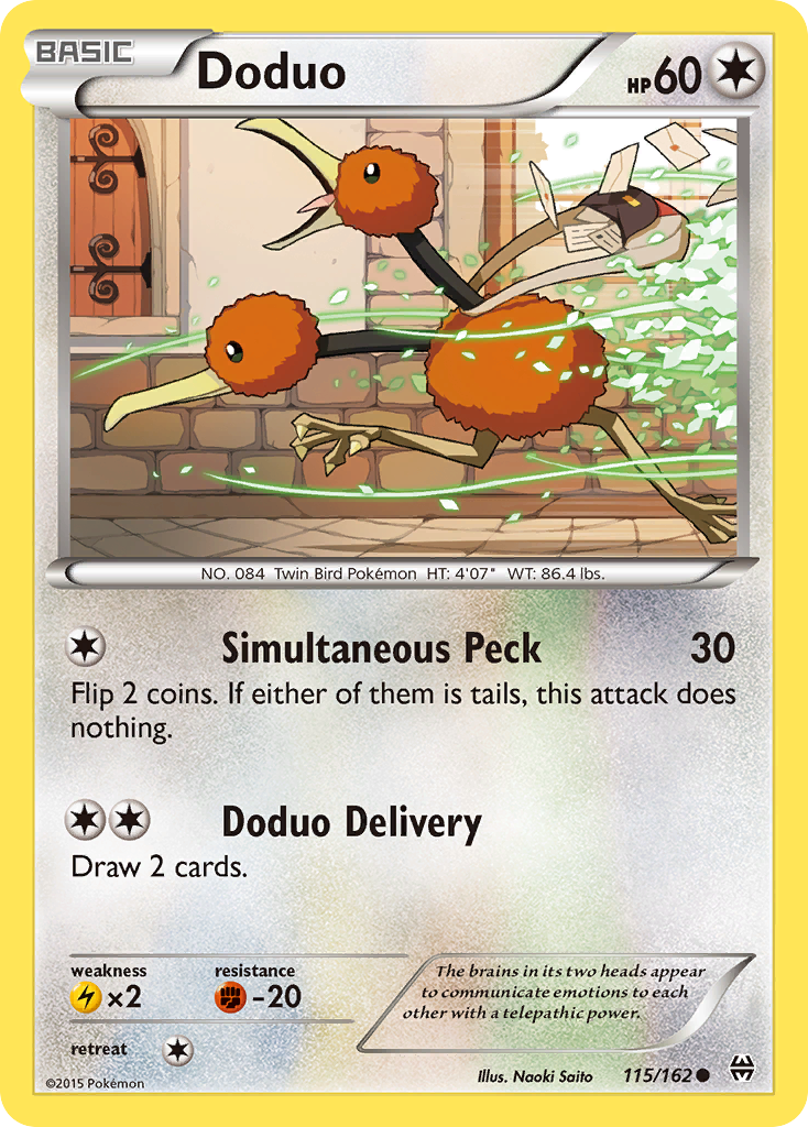 Doduo — XY BREAKthrough (115/162)