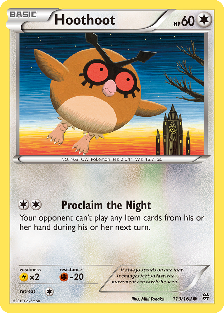 Hoothoot — XY BREAKthrough (119/162)