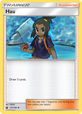 Hau — Celestial Storm Pokémon Trainer Card