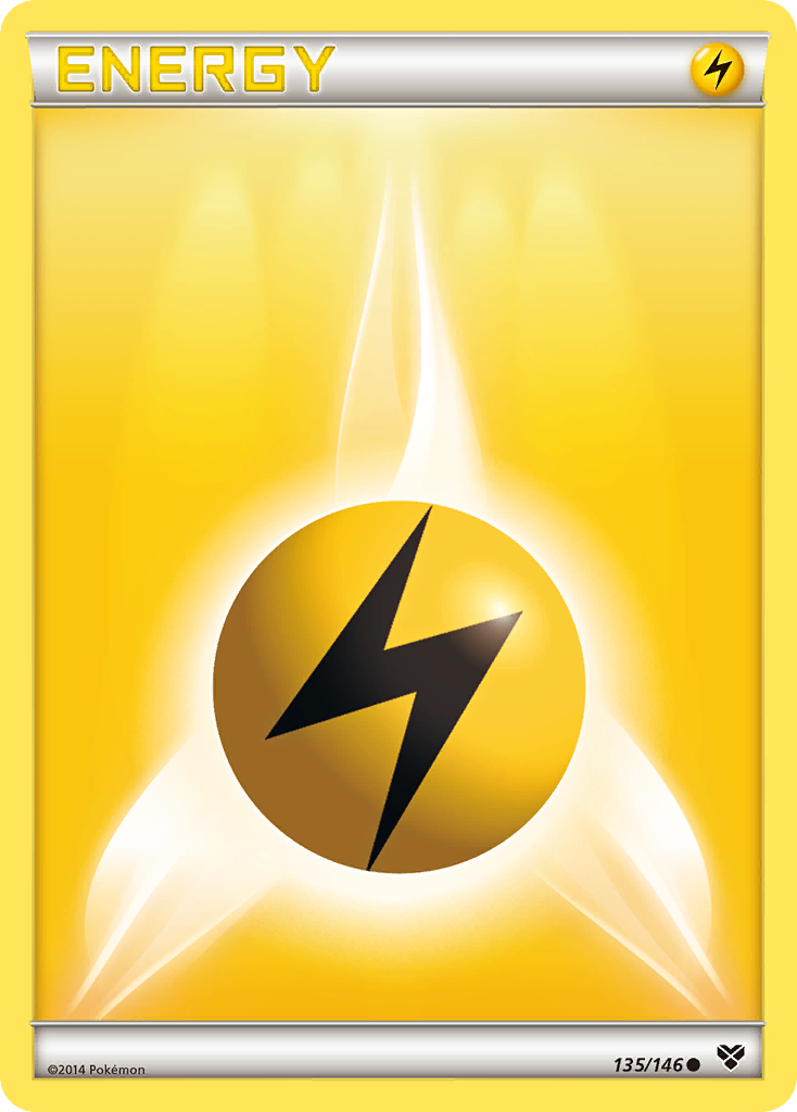 Lightning Energy — XY Era Pokémon Energy Card (Theme Deck)