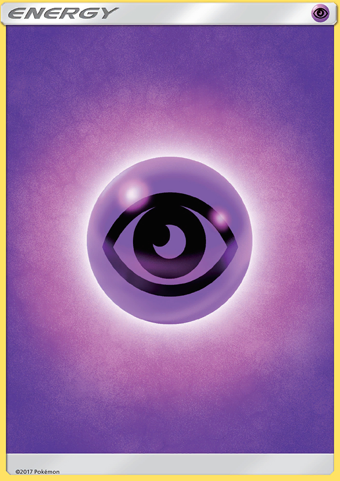 Water Energy — Sun & Moon Pokémon Energy Card