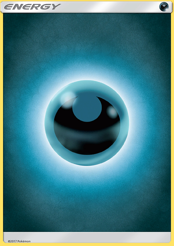 Darkness Energy — Sun & Moon Pokémon Energy Card (2017)