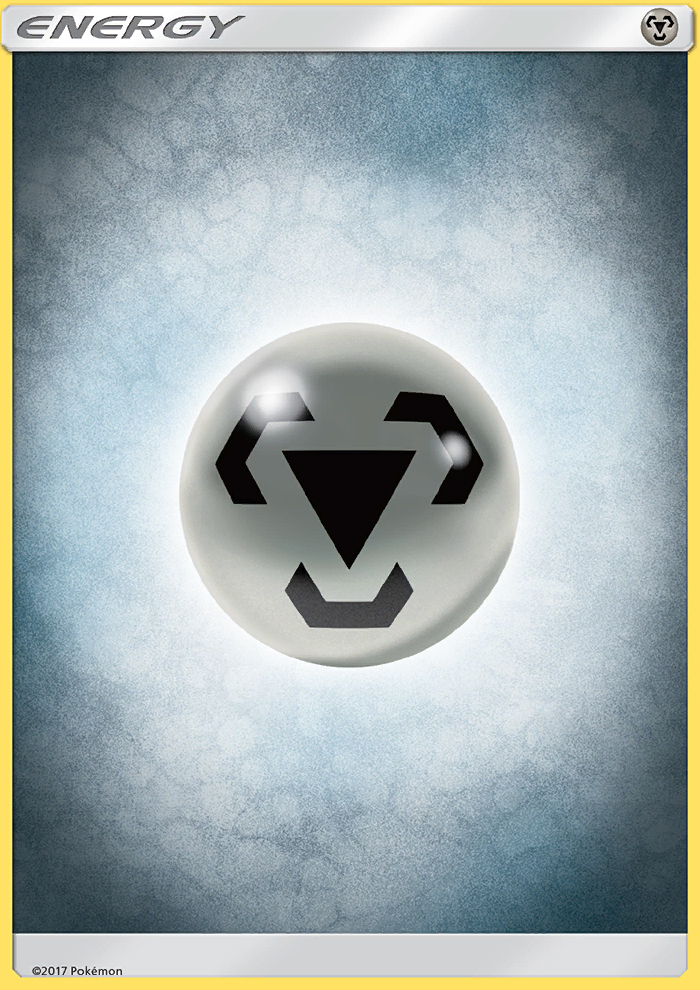 Metal Energy — Sun & Moon Pokémon Energy Card (Theme Deck)