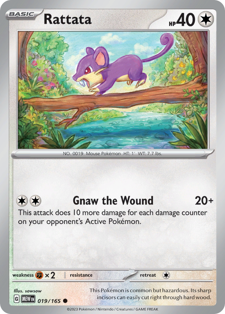 Rattata — Perfect Order #060