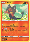 Litten — Unbroken Bonds Pokémon Card