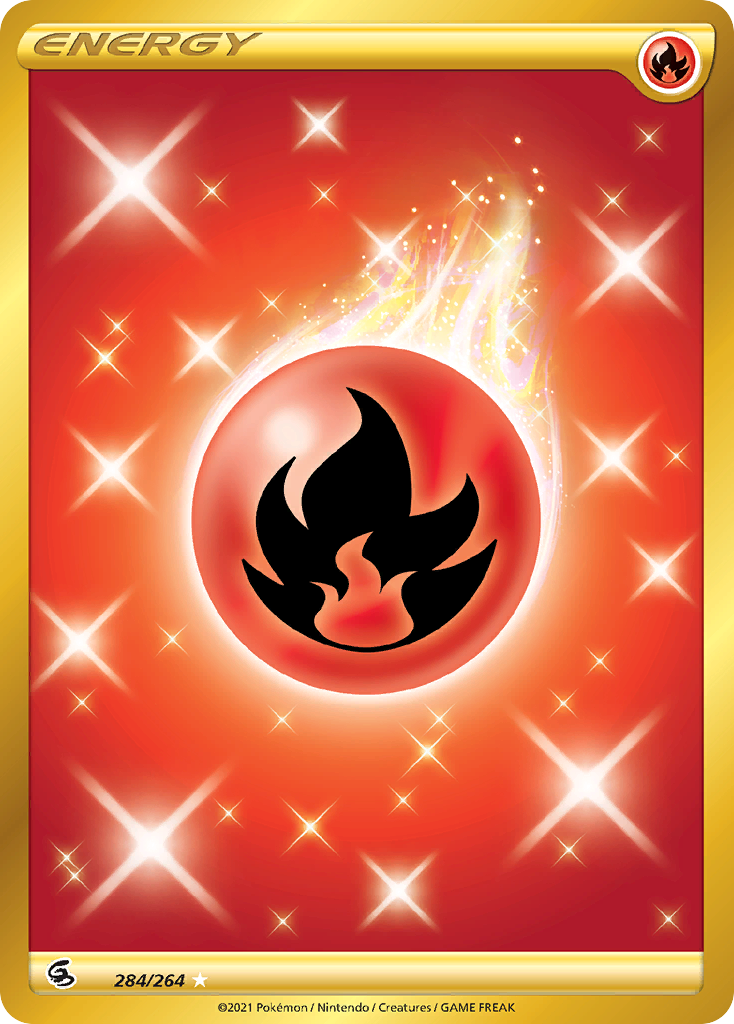 Fire Energy (284) 🎃 - Fusion Strike - Nick's Collection
