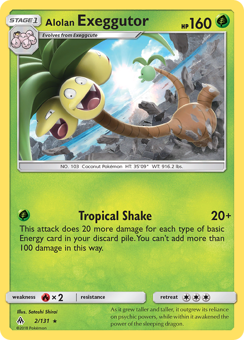 Alolan Exeggutor — SM Forbidden Light 2/131