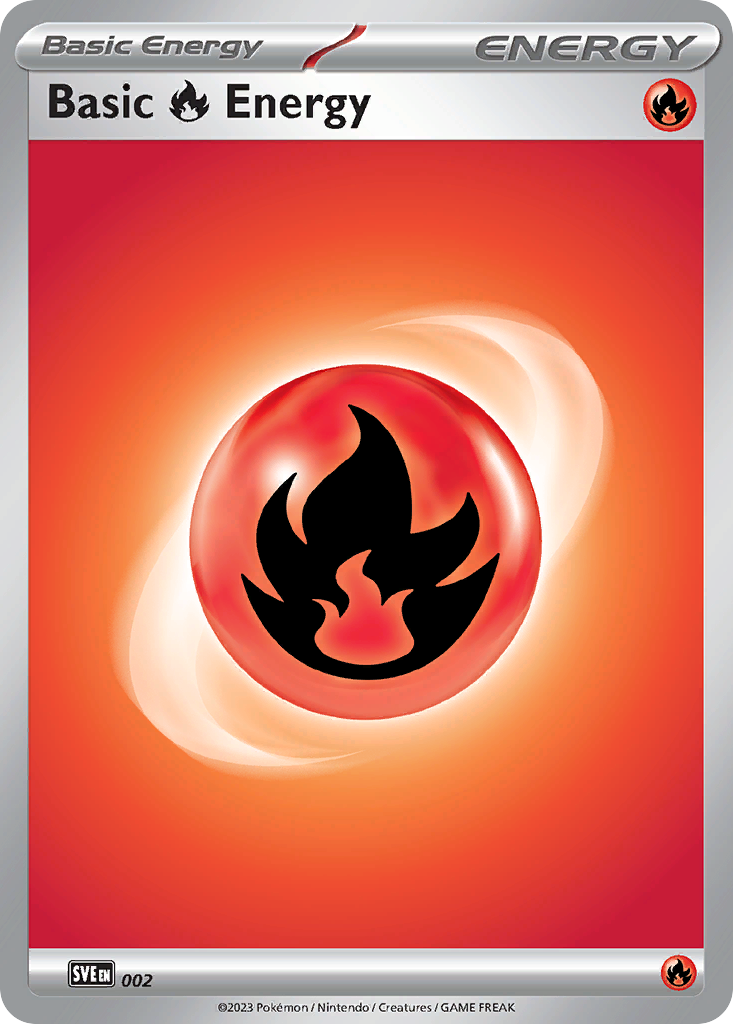 Basic Fire Energy — Scarlet & Violet Energy Card (2023)