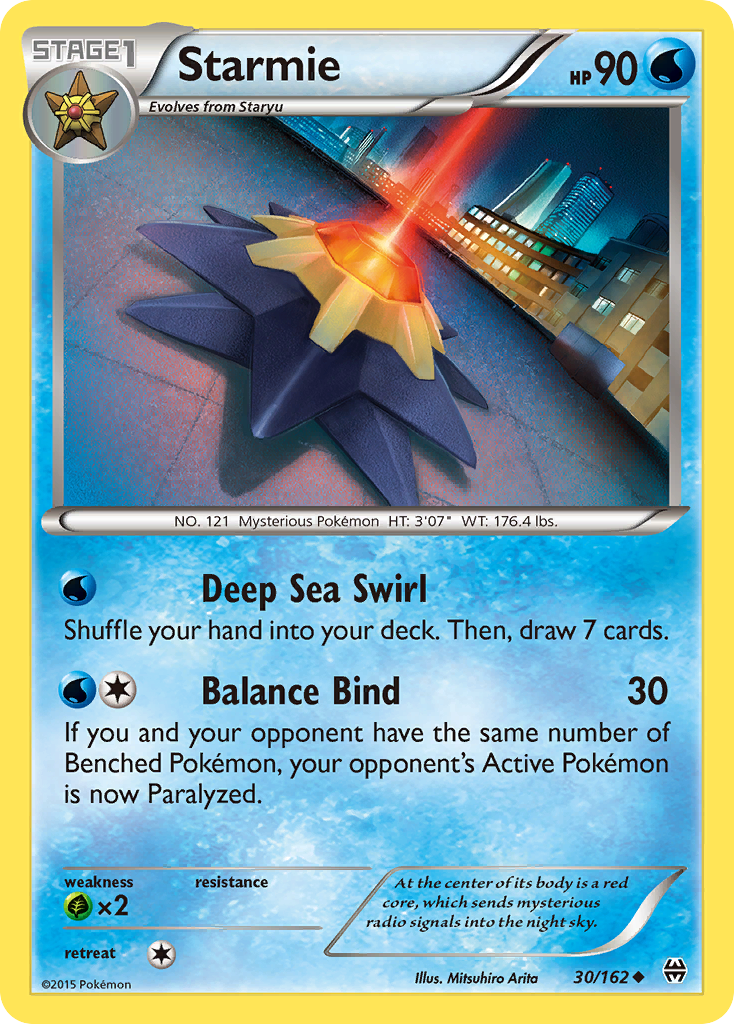 Starmie — XY BREAKthrough (30/162)