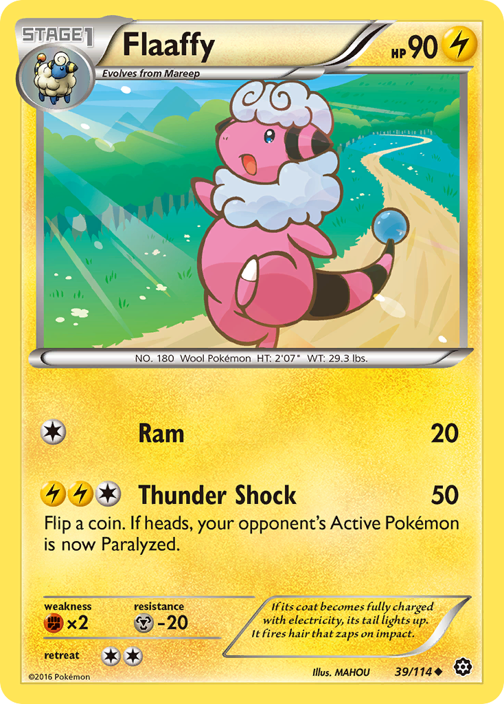 Flaaffy — XY Steam Siege 39/114