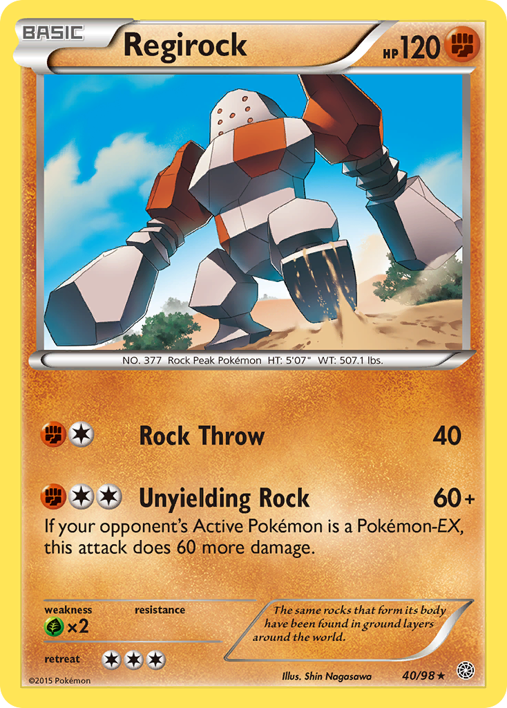 Regirock — XY Ancient Origins (40/98)