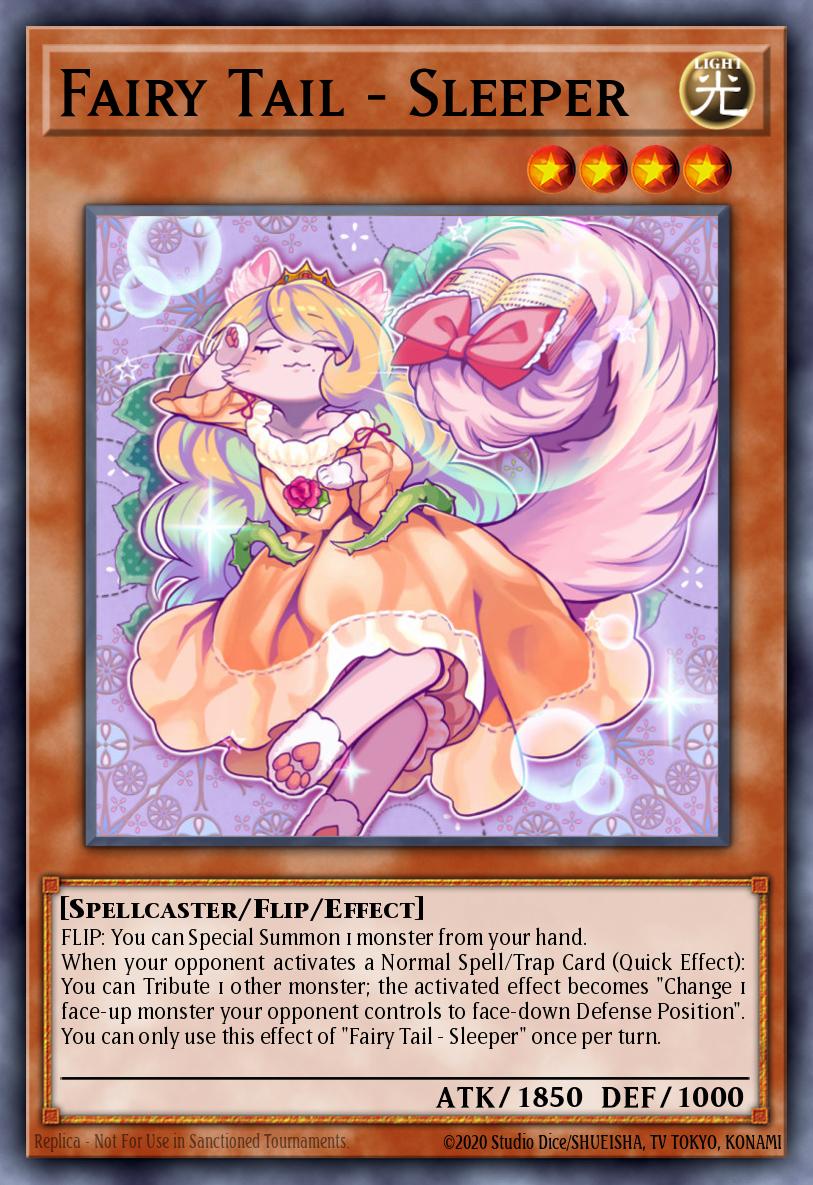 Fairy Tail - Sleeper — Yu-Gi-Oh! 1st Edition