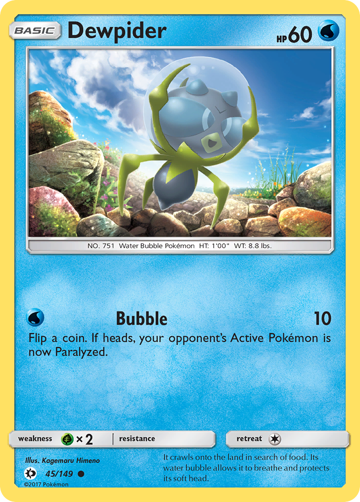 Dewpider — SM Base Set (45/149)