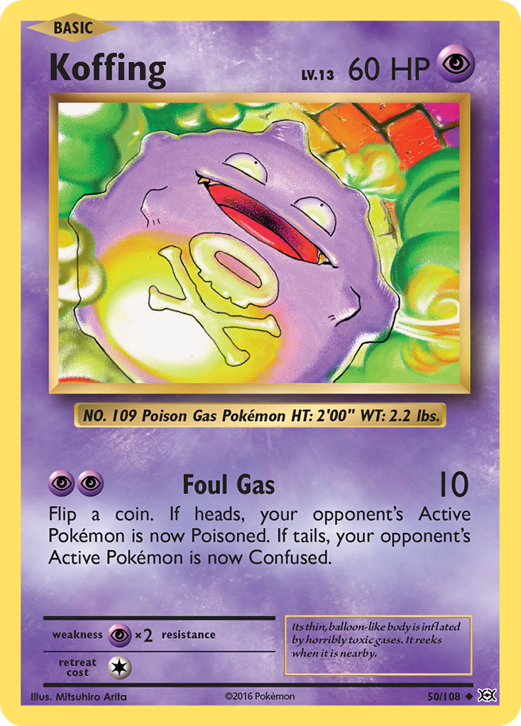 Koffing — XY Evolutions 50/108