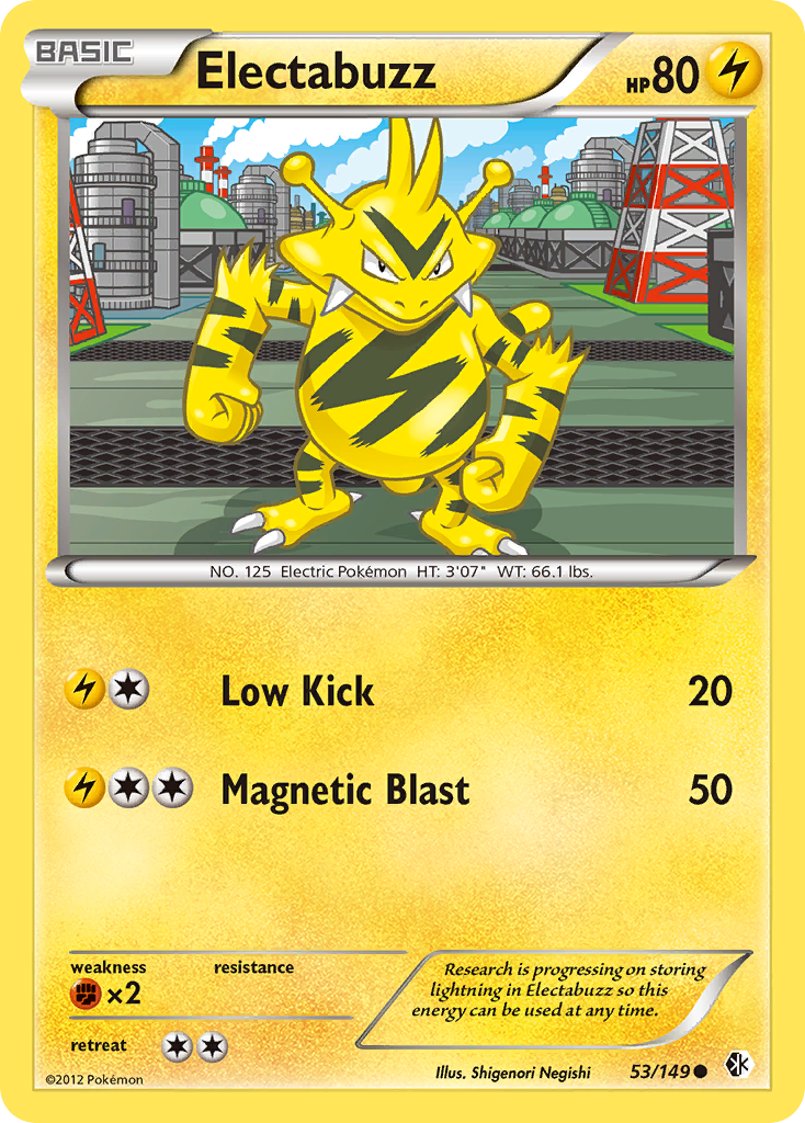 Electabuzz — BW Boundaries Crossed 53/149