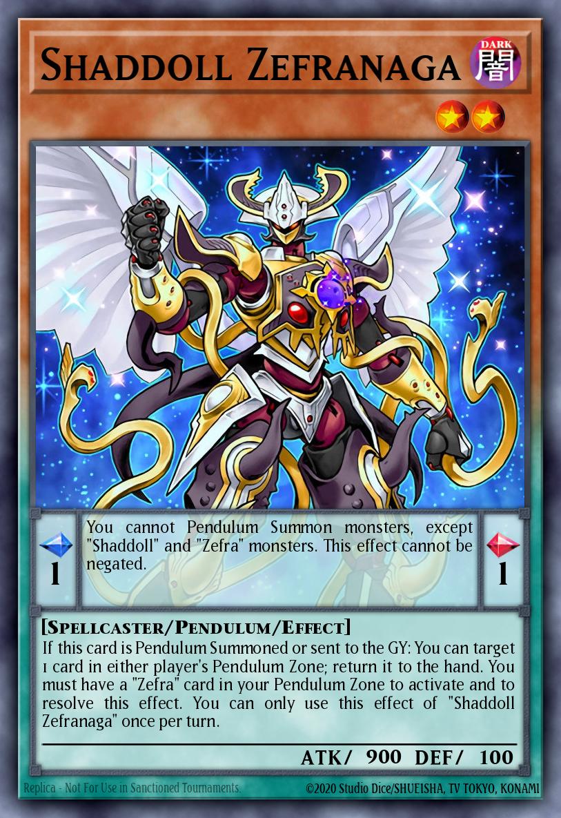 Shaddoll Zefranaga — Yu-Gi-Oh!