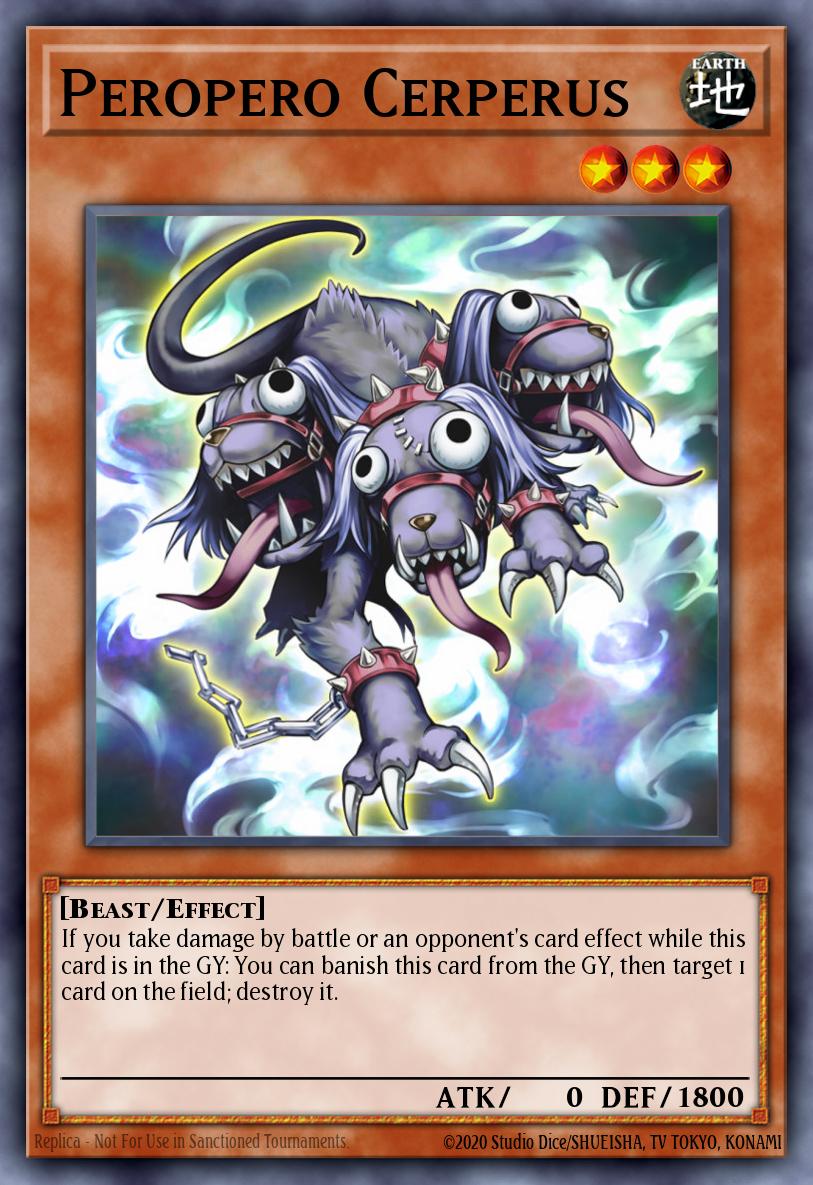 Peropero Cerperus — Yu-Gi-Oh! 1st Edition