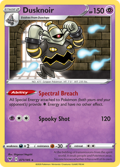 Dusknoir — Trick or Trade BOOster Bundle 2024