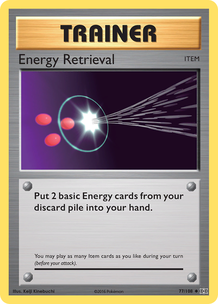 Energy Retrieval (Trainer Item) — Evolutions #77