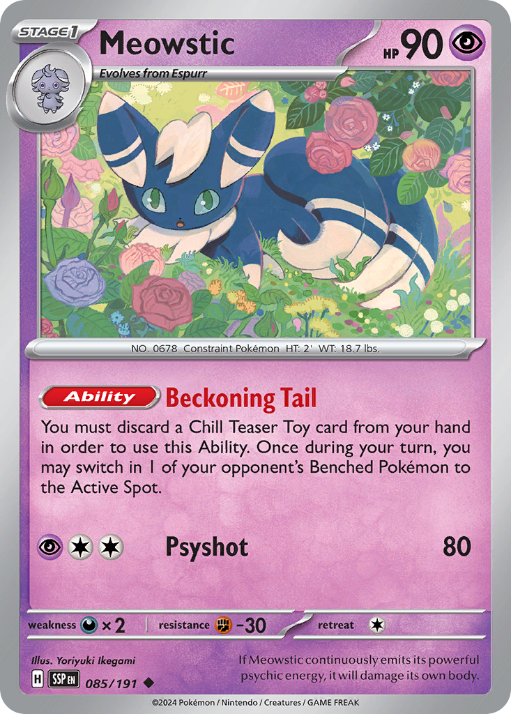 Meowstic — Perfect Order #034