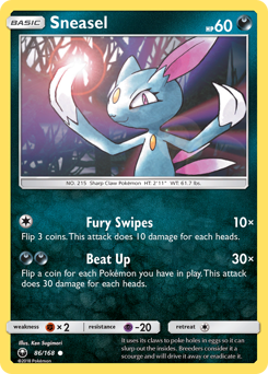 Sneasel — Celestial Storm