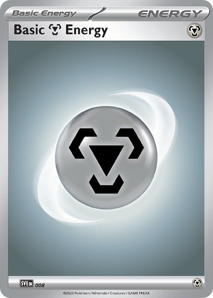 Basic Metal Energy (008) 🎃 - Scarlet & Violet Energies - Nick's Collection