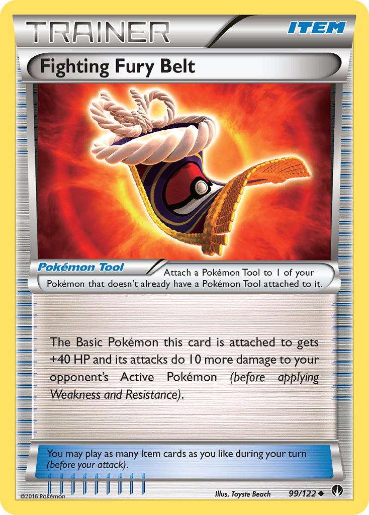 Fighting Fury Belt (Trainer Item) — BREAKpoint #99