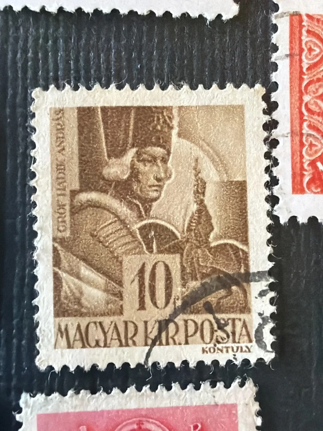Andrew Hadik General Famous Hungarians Hungary Stamp 1925