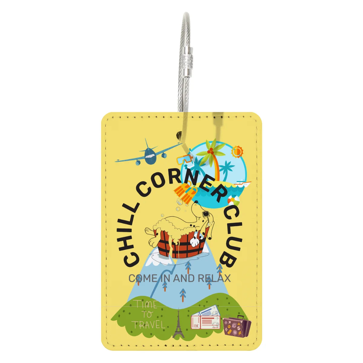 CCC Personalized Luggage Tag — Travel Edition