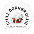 Chill Corner Club Sticker — Come In And Relax