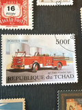 Fire Engine Jet Fire Power 1960 Chad Stamp 1998