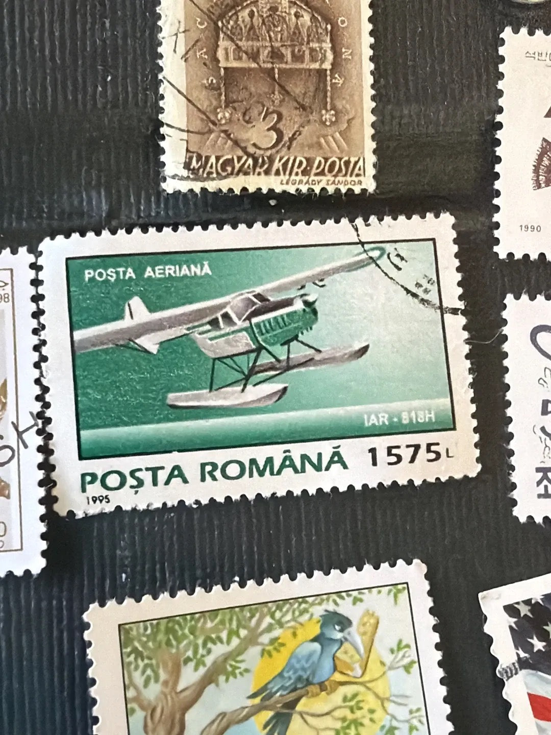 IAR-818H Seaplane Airmail Romania Stamp 1995