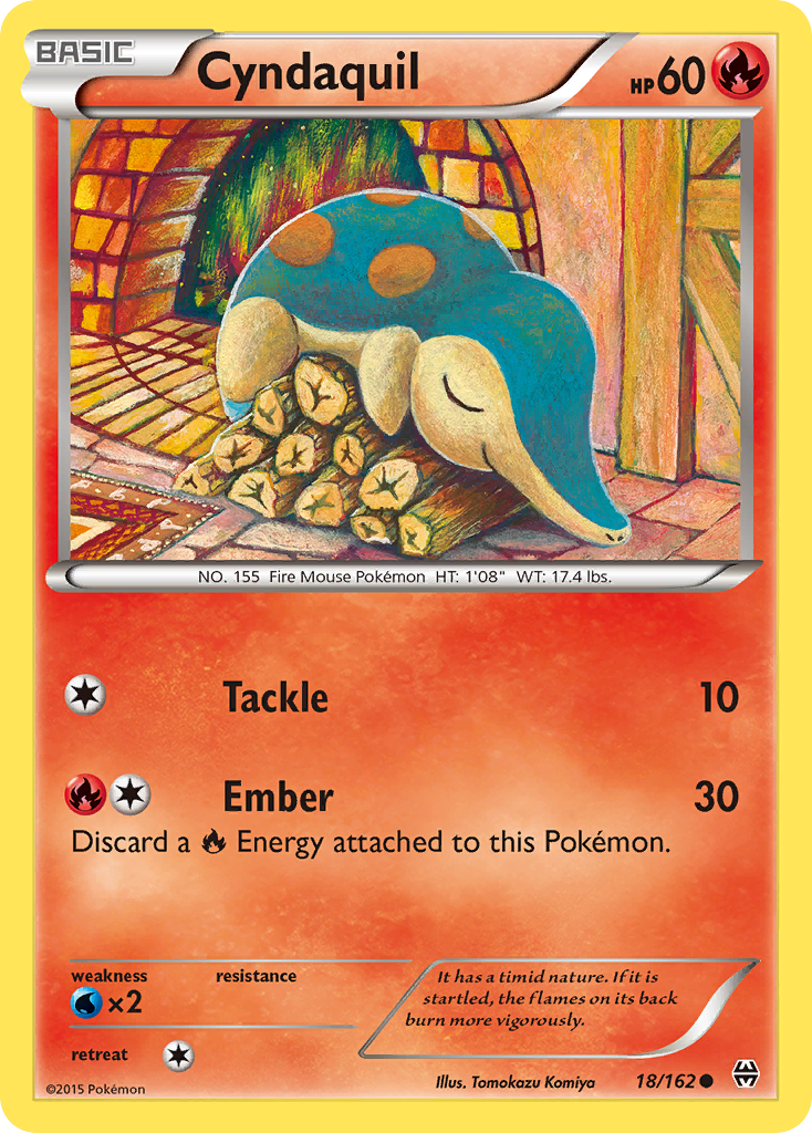 Cyndaquil — BW Boundaries Crossed (18/162)