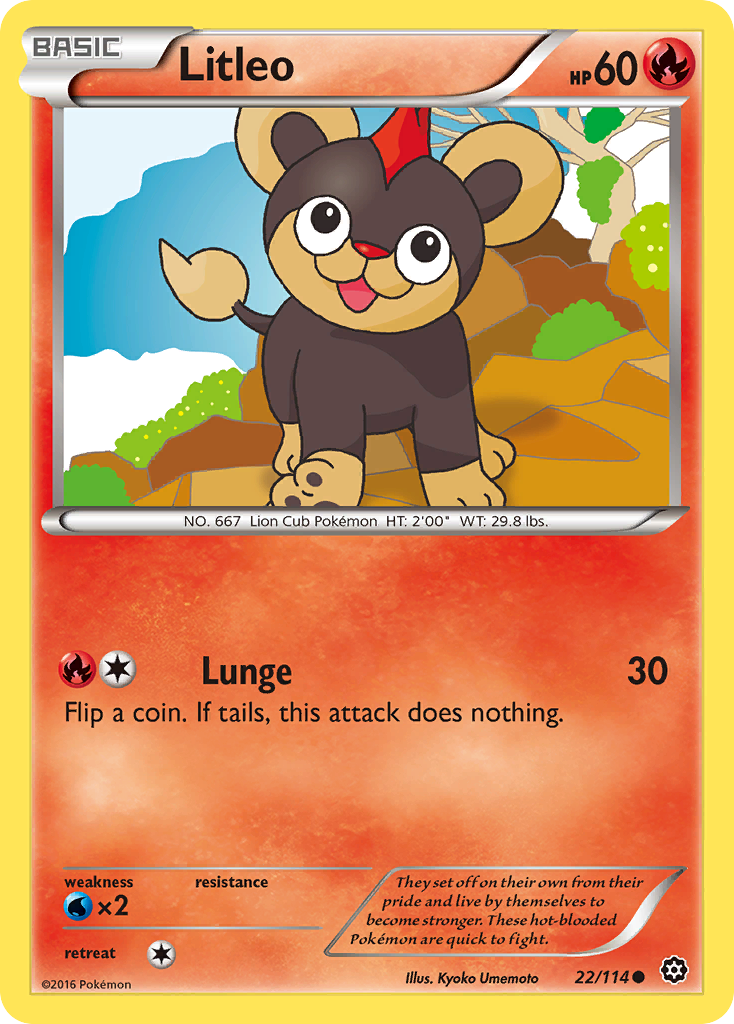 Litleo — XY Base Set (22/114)