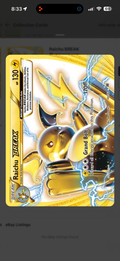 Raichu BREAK — XY BREAKthrough (50/162)